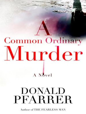cover image of A Common Ordinary Murder